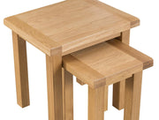 Concepts Battle Oak Nest of 2 Tables