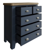 Concepts Rye Blue 2 Over 3 Chest Of Drawers