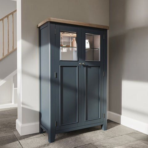 Concepts Rye Blue Drinks Cabinet