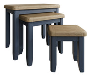 Concepts Rye Blue Nest Of 3 Tables