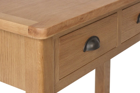 Camber Oak Console Table