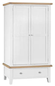 GoodWood by Concepts - Turner White Large 2 Door Wardrobe