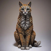 Cat Sitting Figure - Ginger