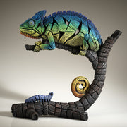 Chameleon Figure (Rainbow Blue)