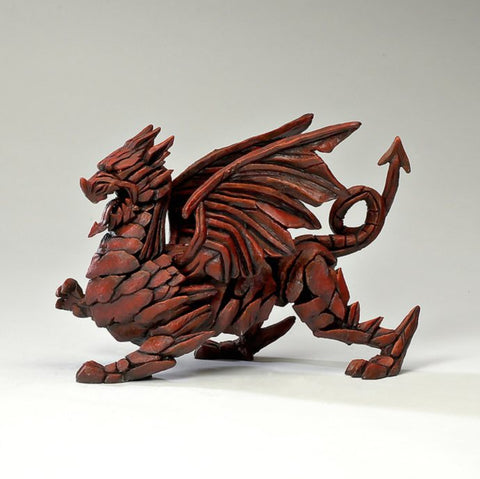 Edge Red Dragon Figure - celebrate St David's Day on March the First