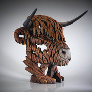 Edge Sculpture Highland Cow Bust (Pre Order now for Delivery when Released in Late October)