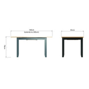 Hastings Grey Extending Dining Table - Various Sizes