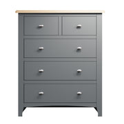 Hastings Grey 2 Over 3 Chest Of Drawers