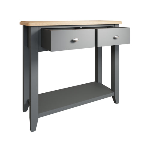 Hastings Grey Console Table
