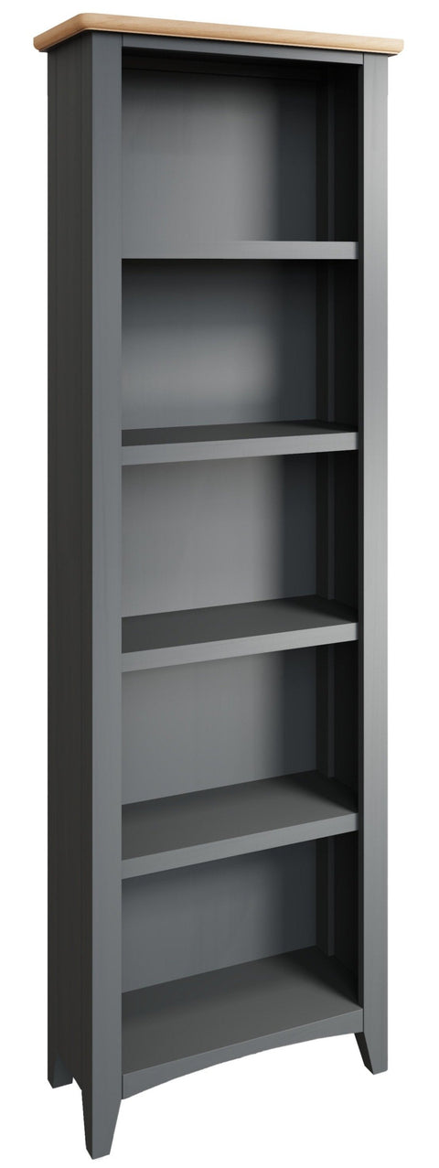 Hastings Grey Large Bookcase