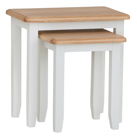 Hastings White Nest Of 2 Tables