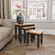 Hastings Grey Nest Of 3 Tables