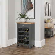 Hastings Grey Wine Cabinet