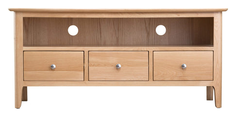 GoodWood by Concepts - Helsinki Large Oak TV Cabinet