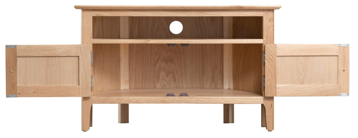 GoodWood by Concepts - Helsinki Oak Corner TV Cabinet – Concepts of Rye