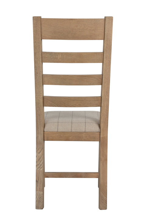 Concepts Rye Oak Slatted Dining Chair (Natural Check)