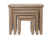 Concepts Rye Oak Nest Of 3 Tables