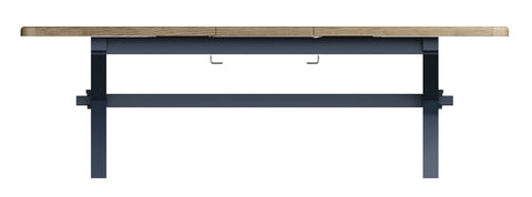 Concepts Rye Blue 2m-2.5m Cross Leg Dining Table