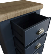 Concepts Rye Blue 4 Drawer Chest Of Drawers