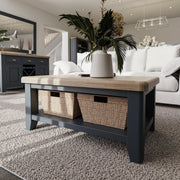 Concepts Rye Blue Coffee Table
