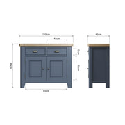 Concepts Rye Blue 2 Door Sideboard