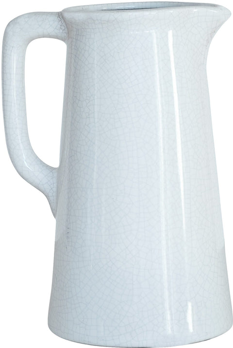 Neptune Corinium White Jug Vase - Various Sizes