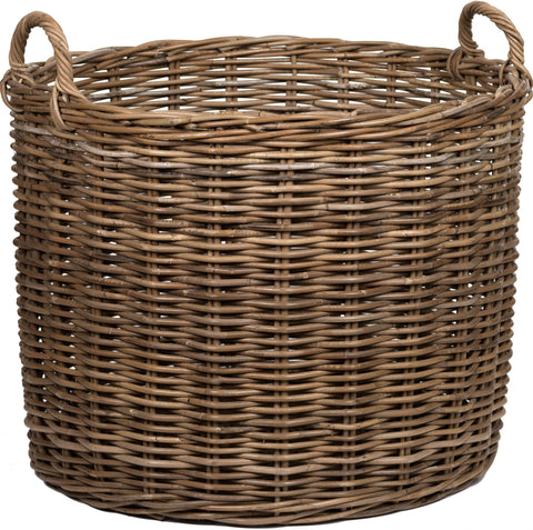 Neptune Somerton Round Log Basket - Various Sizes