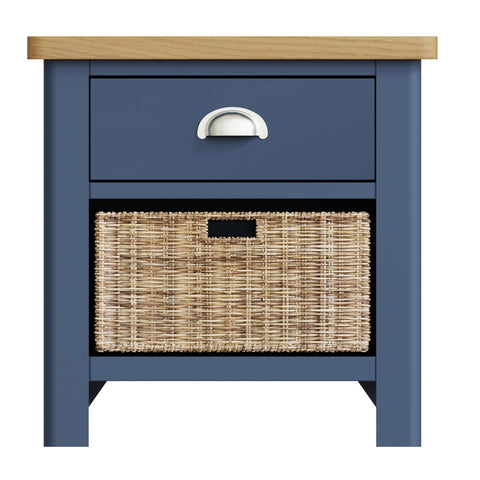 Camber Blue 1 Drawer 1 Basket Unit