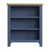 Camber Blue Small Wide Bookcase