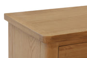 Camber Oak 5 Drawer Narrow Chest Of Drawers