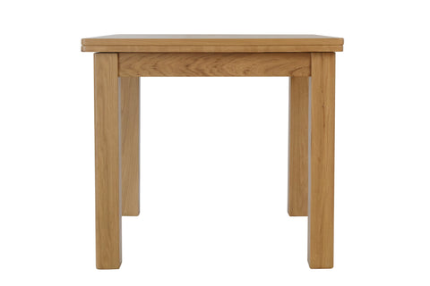 Camber Oak Flip Top Table