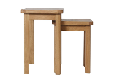 Camber Oak Nest Of 2 Tables