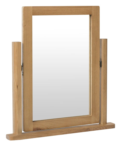 Camber Oak Trinket Mirror