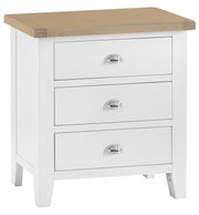 GoodWood by Concepts - Turner White 3 Drawer Chest Of Drawers