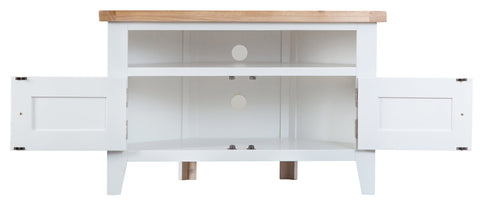 GoodWood by Concepts - Turner White Corner TV Cabinet