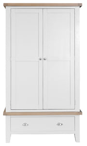 GoodWood by Concepts - Turner White Large 2 Door Wardrobe