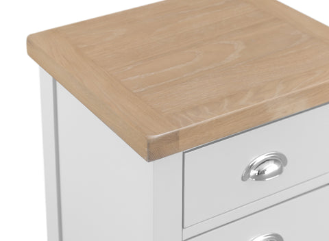 GoodWood by Concepts - Turner White Bedside Table - Various Sizes