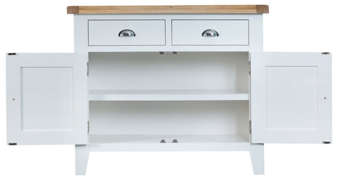 GoodWood by Concepts - Turner White 2 Door 2 Drawer Sideboard